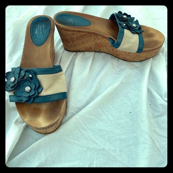 Coach Wedges - Picture 1 of 10